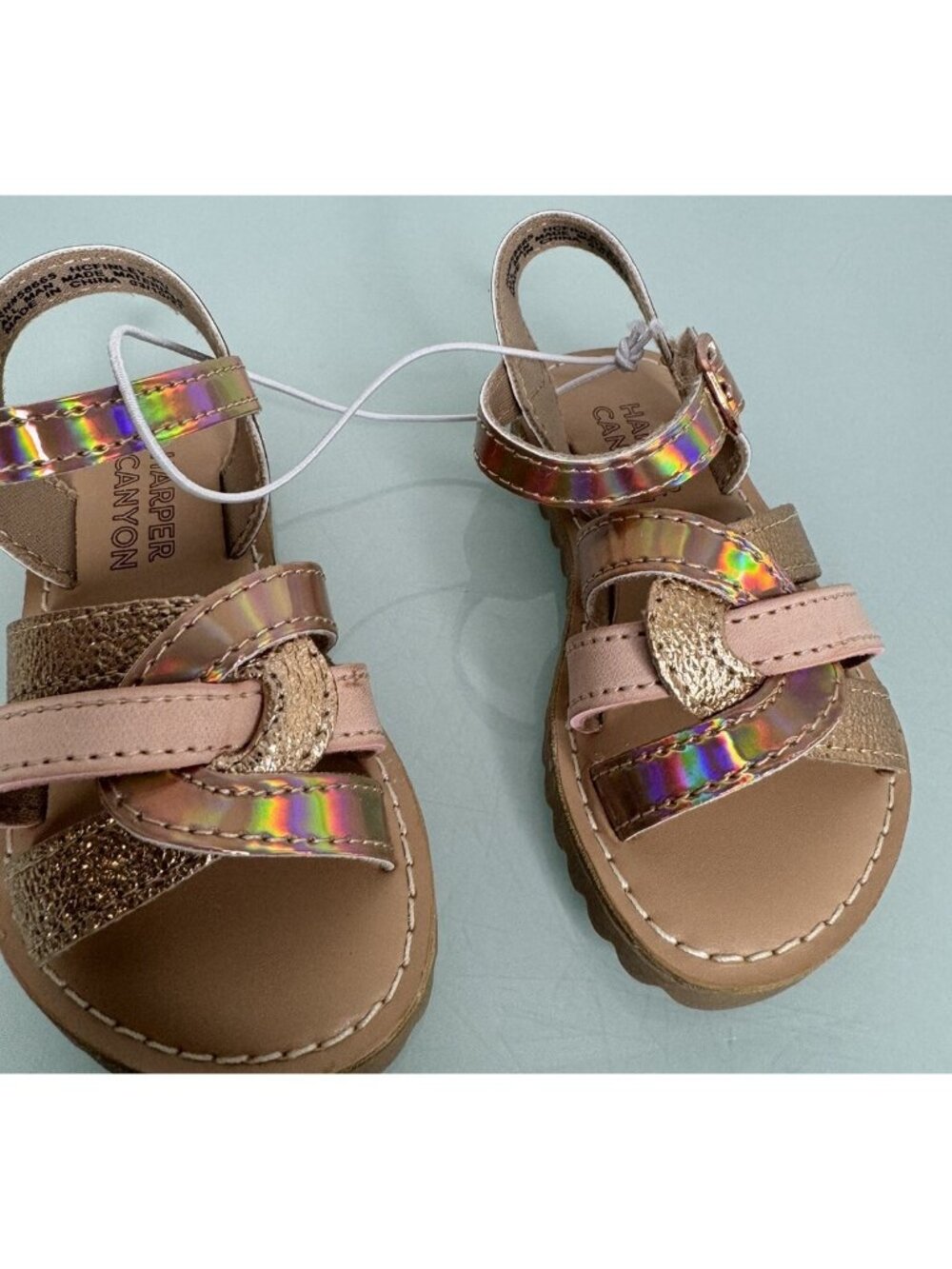 Harper Canyon Finley Strappy Sandals Shoes Toddler Girls Size Baby 5
